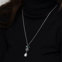 Collar Trollbeads Mujer Collane Fantasia in Plata Perla TAGFA-00023 - TAGFA-00023